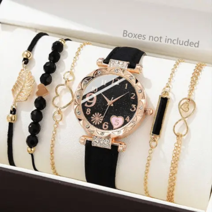 Montre et Bracelets Élégants