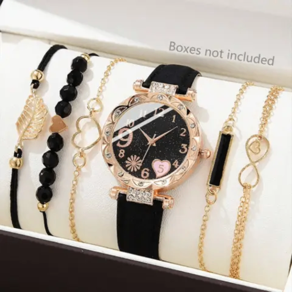 Montre et Bracelets Élégants