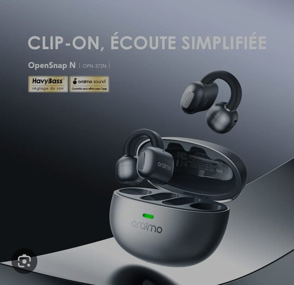 Écouteurs Bluetooth Oraimo Clip-On