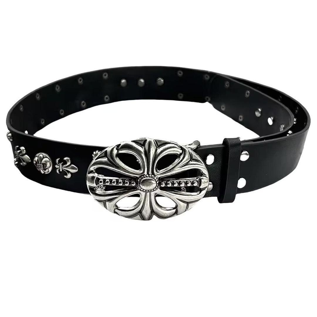 Ceinture Punk avec Boucle Métallique