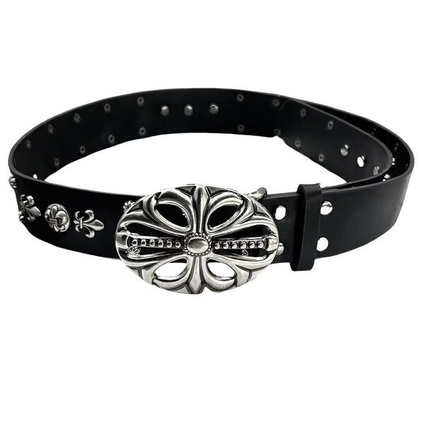 Ceinture Punk avec Boucle Métallique