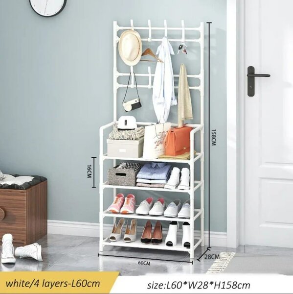 *ÉTAGÈRE DE CHAUSSURE AVEC CEINTE*