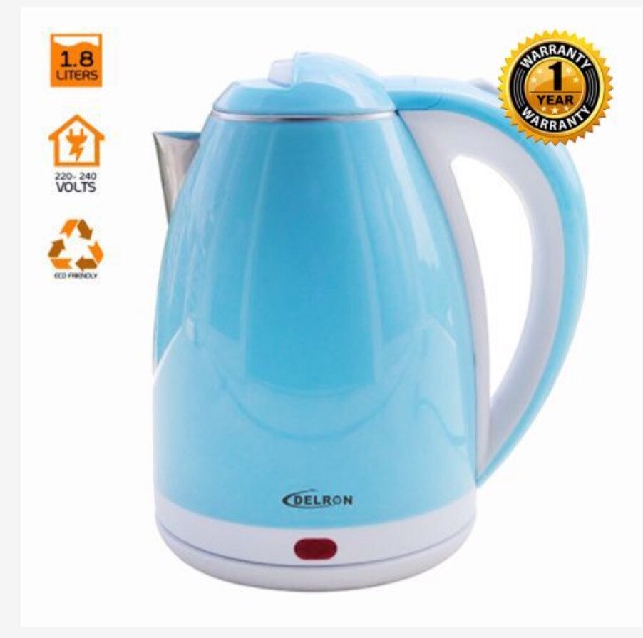 1.8L- Electric Kettle - White/