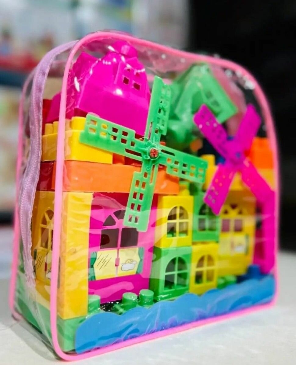 Ensemble de construction coloré pour enfants