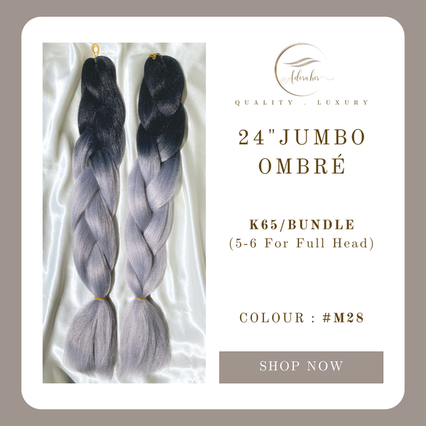 24inch Jumbo Ombré - Colour #M28