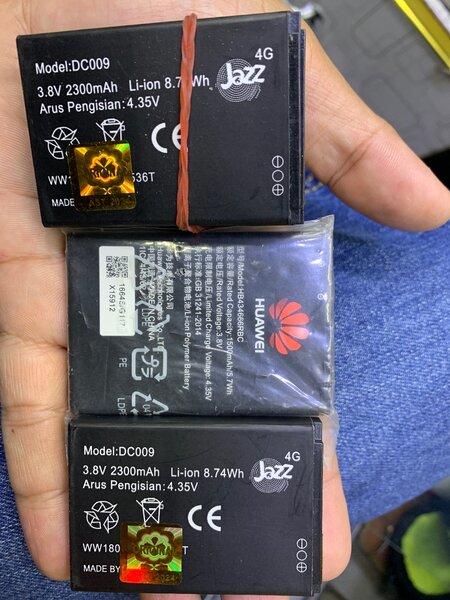 Zong/Jazz/ufone Device original batteries