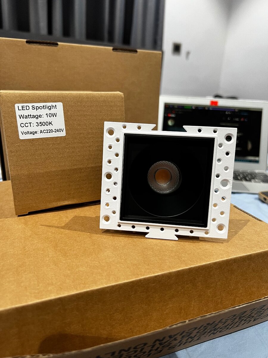 10W led square spotlight