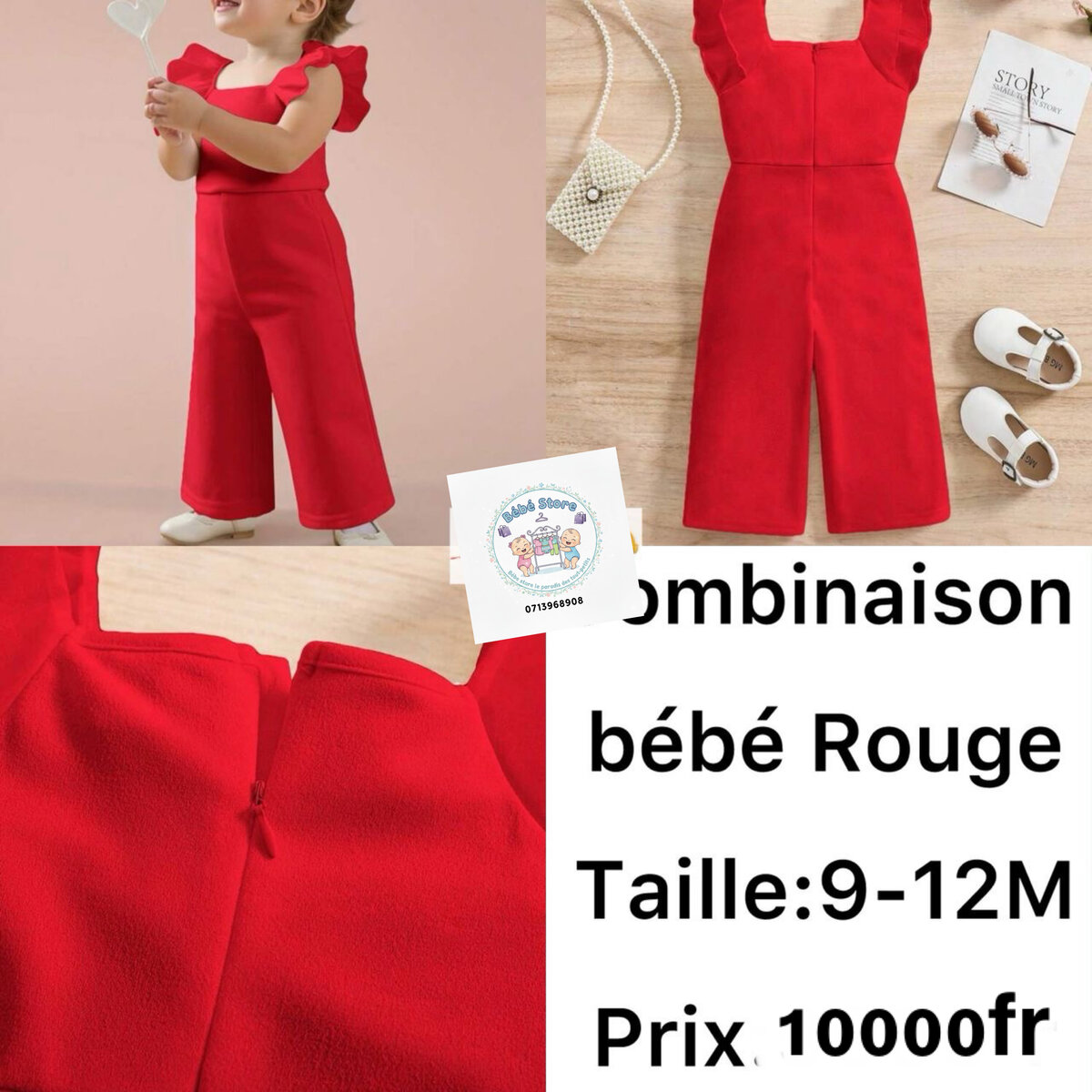 Combinaison bébé élégante