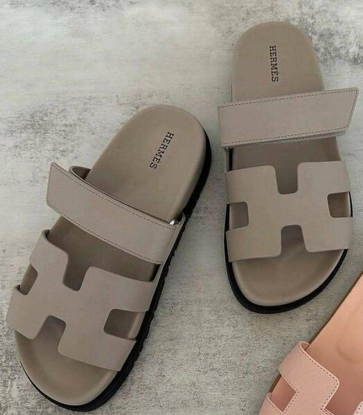 Hermes ladies slippers