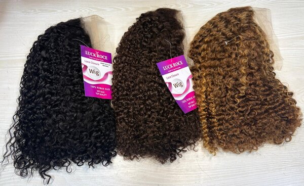 Perruques bouclées Lace Front