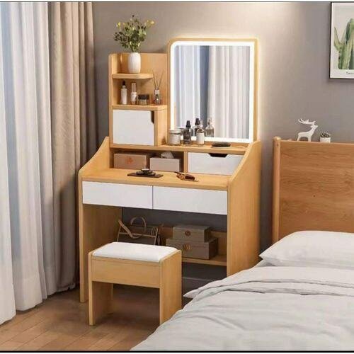 Coiffeuse Lumineuse Beige