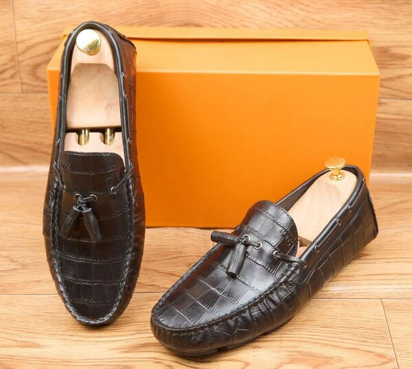 Mocasins en cuir luxe