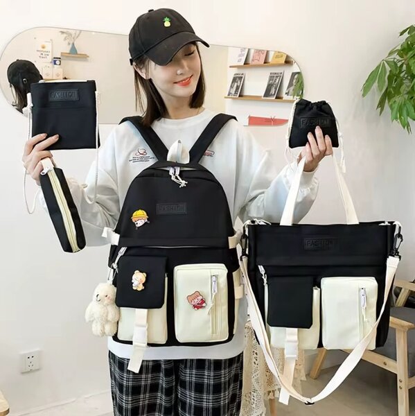 Ensemble sac à dos multi-poche