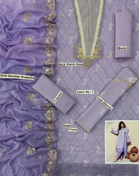 3pc unstich ladies suits