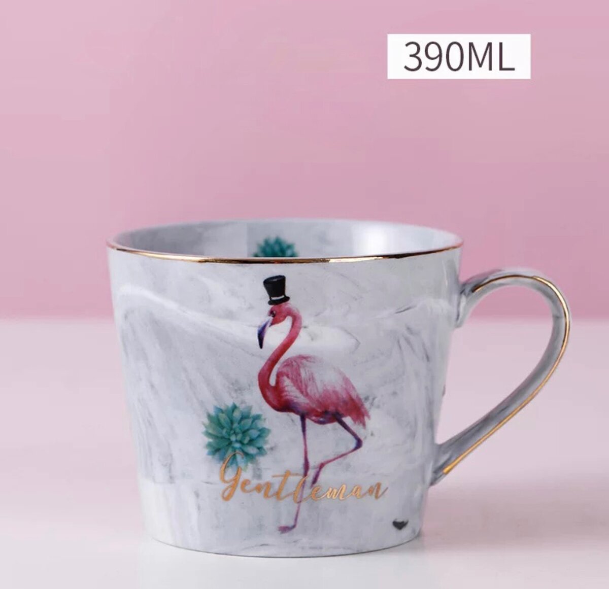 Flamingo Mug (390ml)