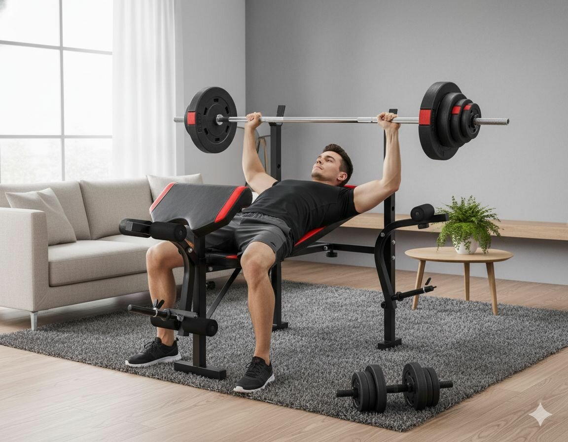 Banc de Musculation Réglable