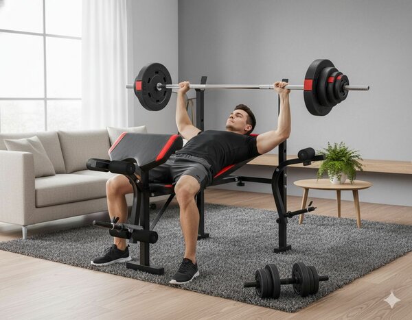 Banc de Musculation Réglable