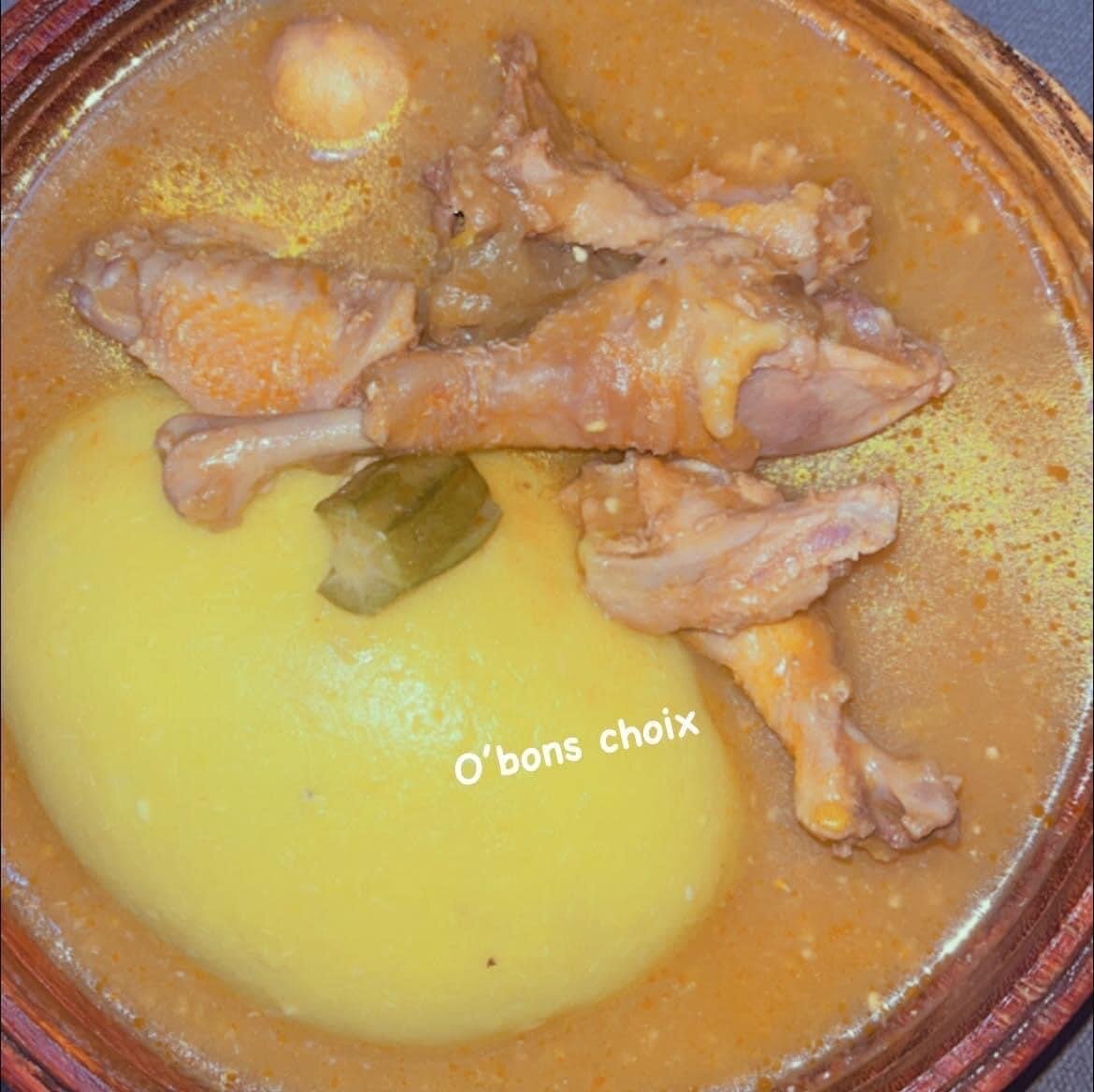 Plat de Pâte de banane