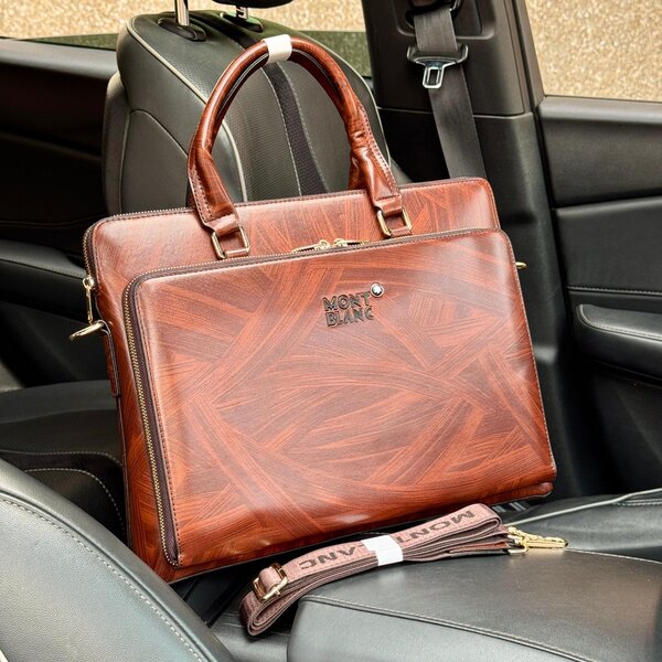 Leather briefcase