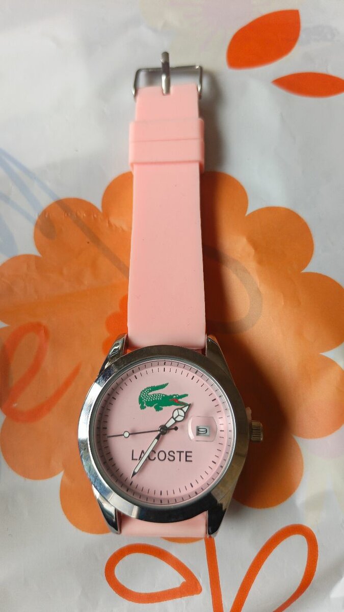 Montre Lacoste Rose Femme