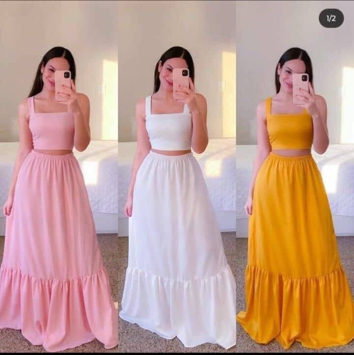 Ensemble longue élégante