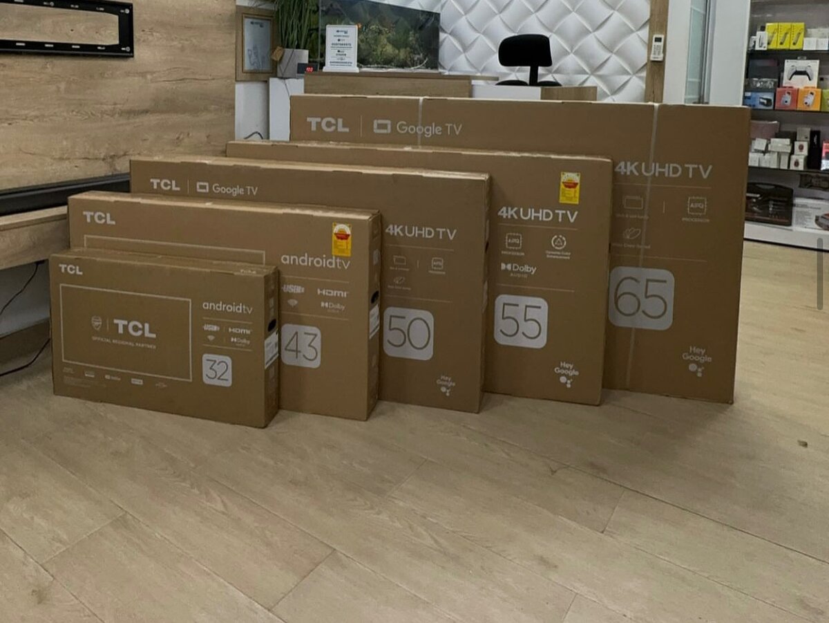 TCL SMART ANDROID TVS .