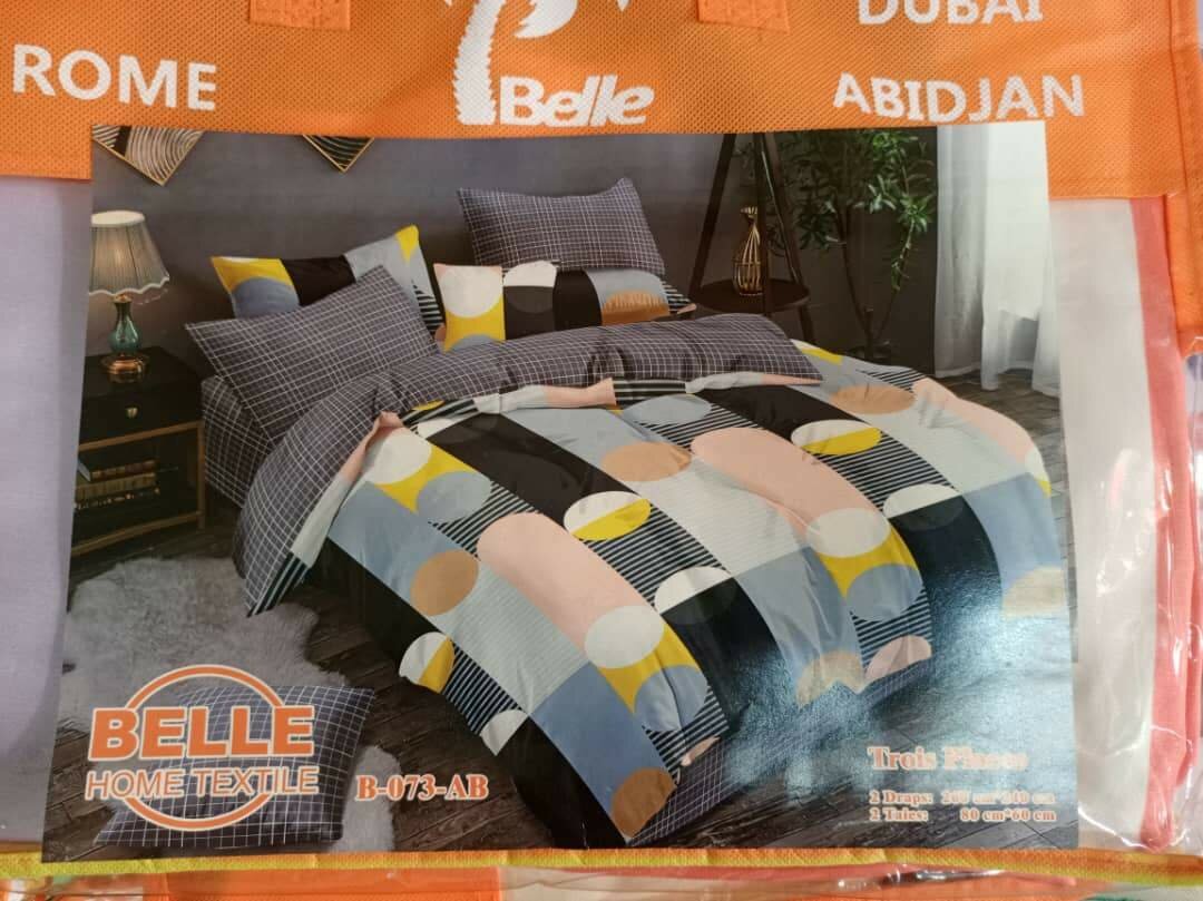 Très beau draps de trois place