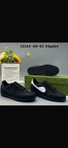 Baskets noires élégantes