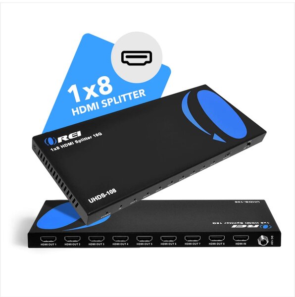 OREI UHDS-108: 1X8 18GBPS 4K HDMI SPLITTER