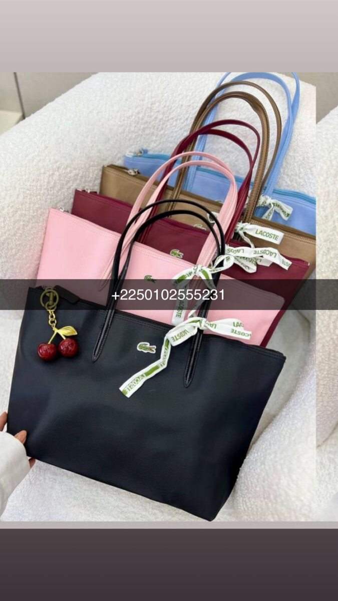 Cabas élégant Lacoste