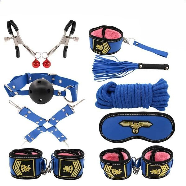 Ensemble Bondage Érotique 9 Pièces