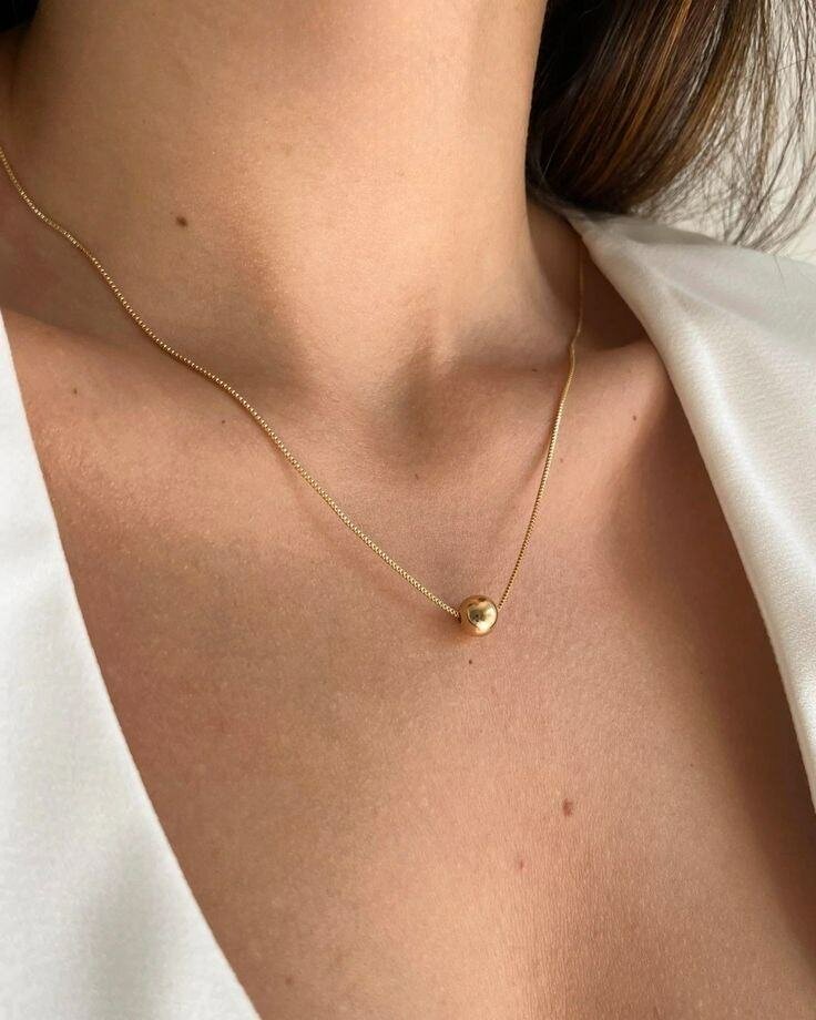 Collier Minimaliste Doré