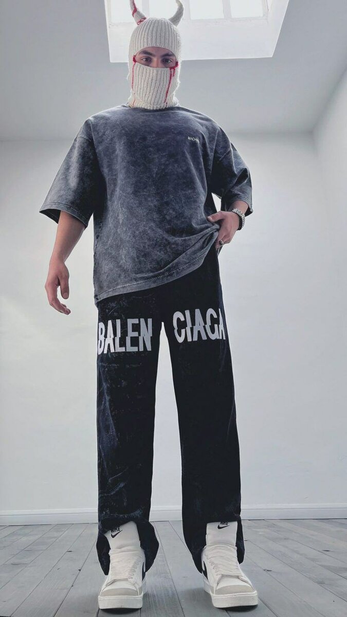 Pantalon décontracté Balenciaga