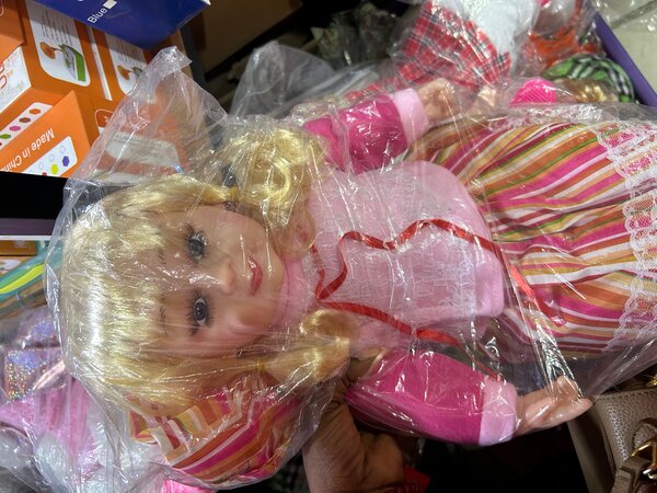 Poupée classique en tissu