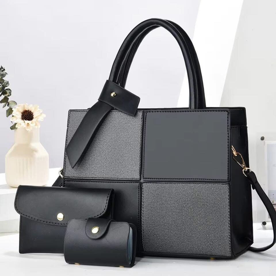 Sac à main élégant 3 pièces