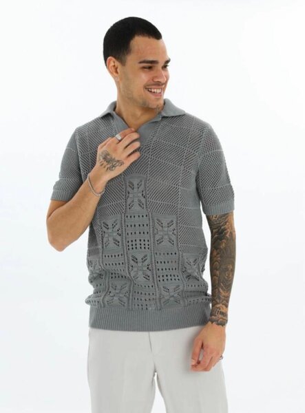 Polo en maille pour homme