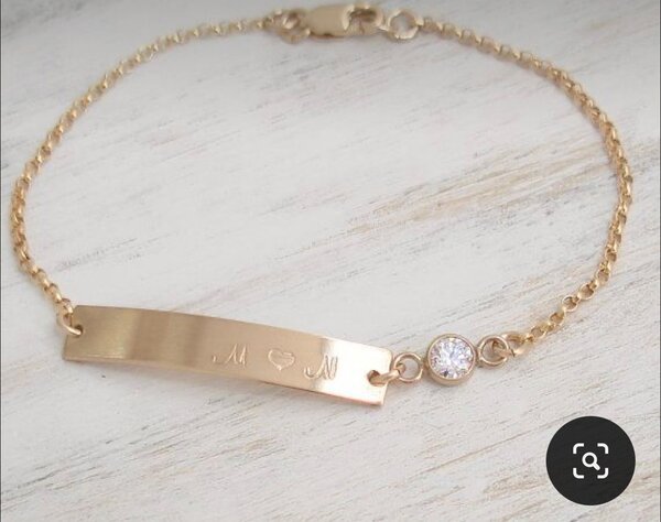 Bracelet personnalisable couple