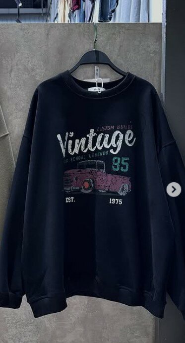 Оверсайз свитшот