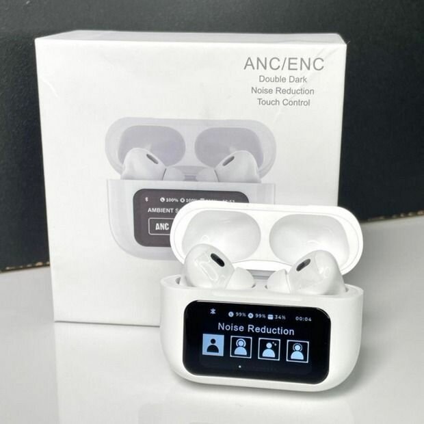 Wireless Earbuds with Display