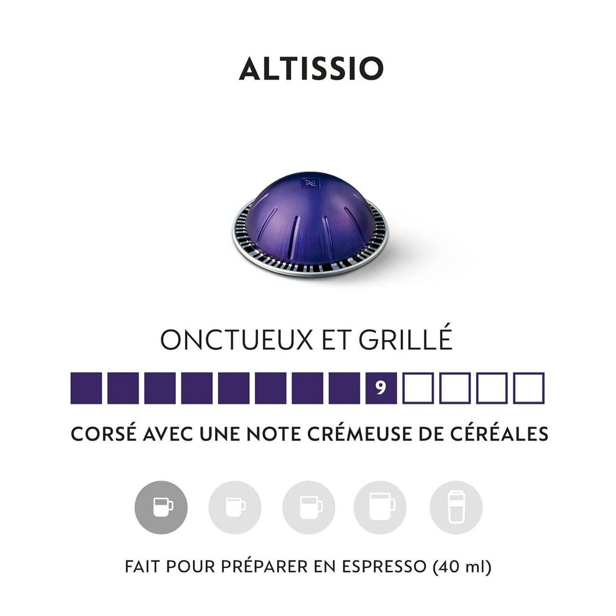 2 Nespresso Vertuo ALTISSIO