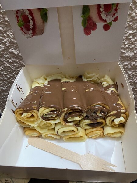 Crêpes gourmandes au chocolat