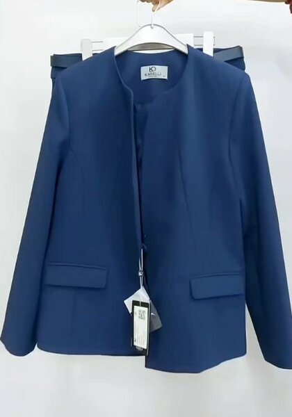 Жакет синий