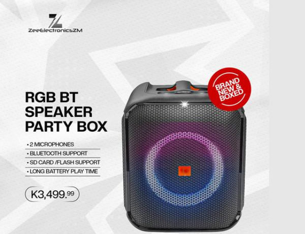 RGB BT SPEAKER PARTY BOX