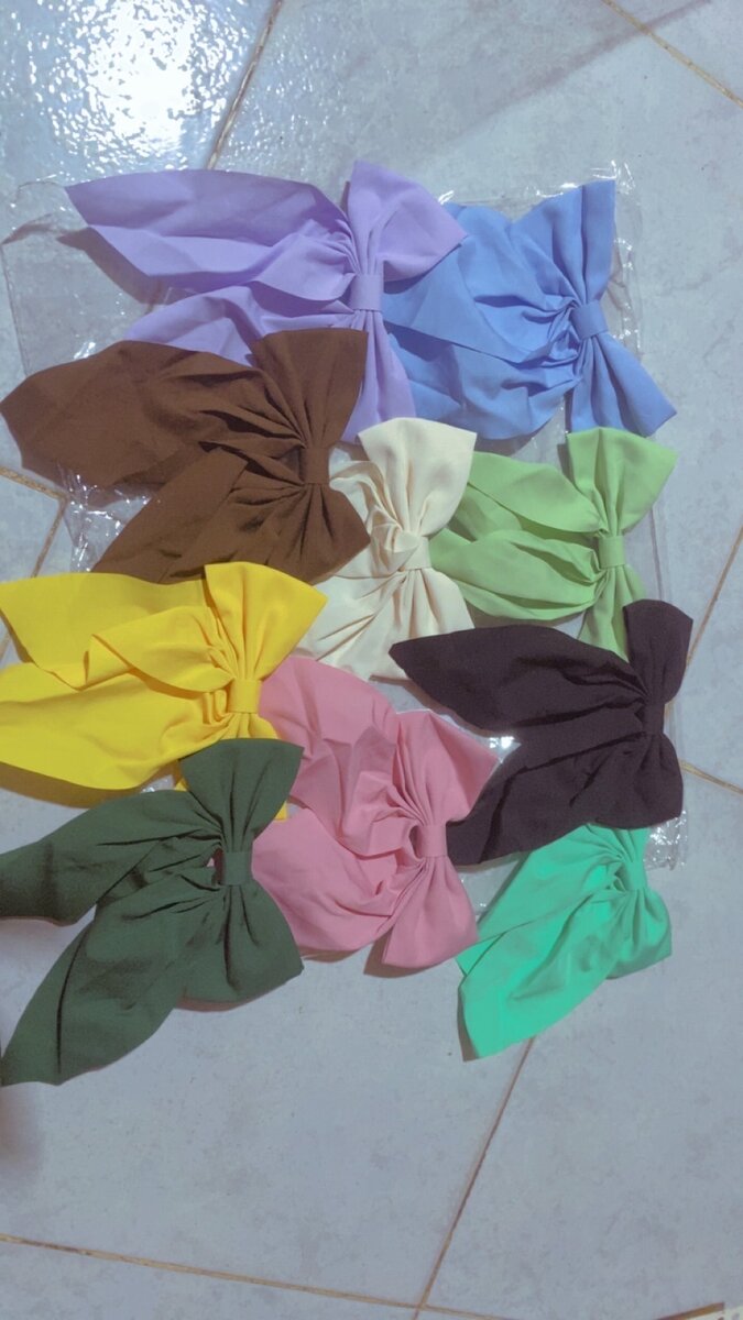 Lot de bandeaux colorés élégants