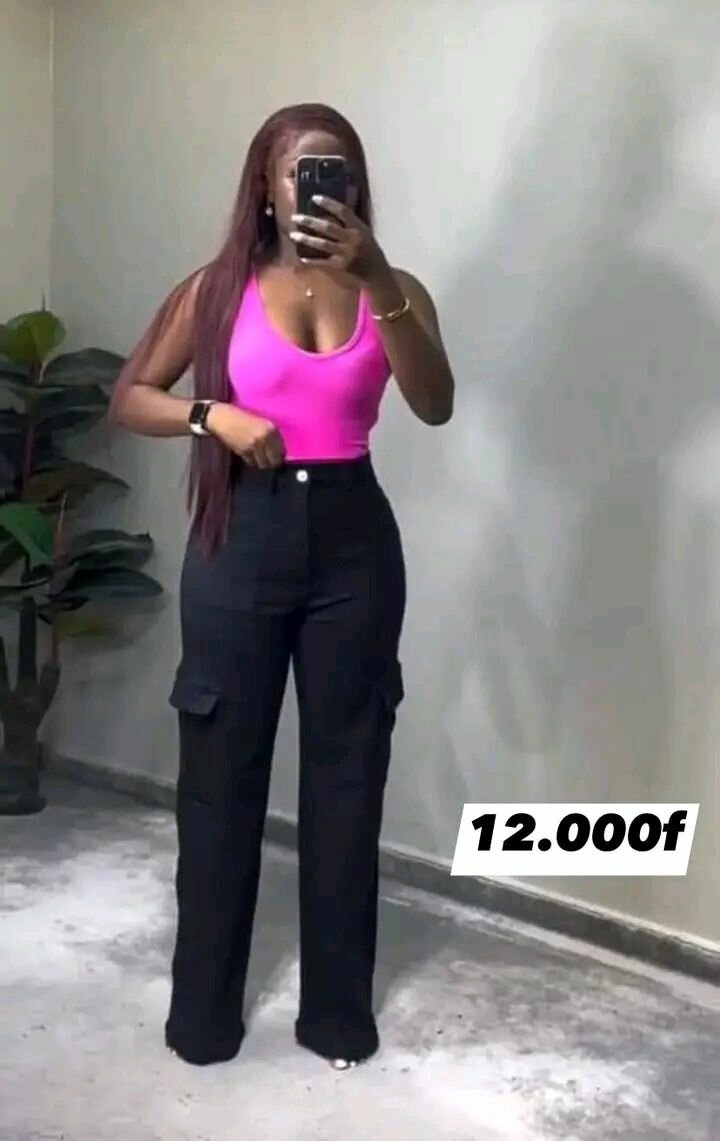 Pantalons cargo femme tendance