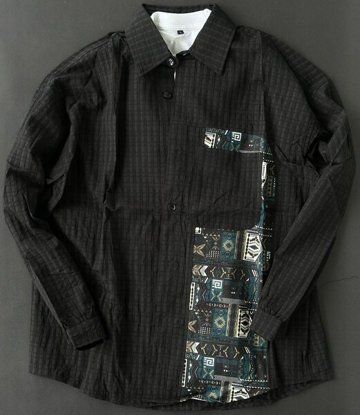 Chemise homme décontractée à motifs