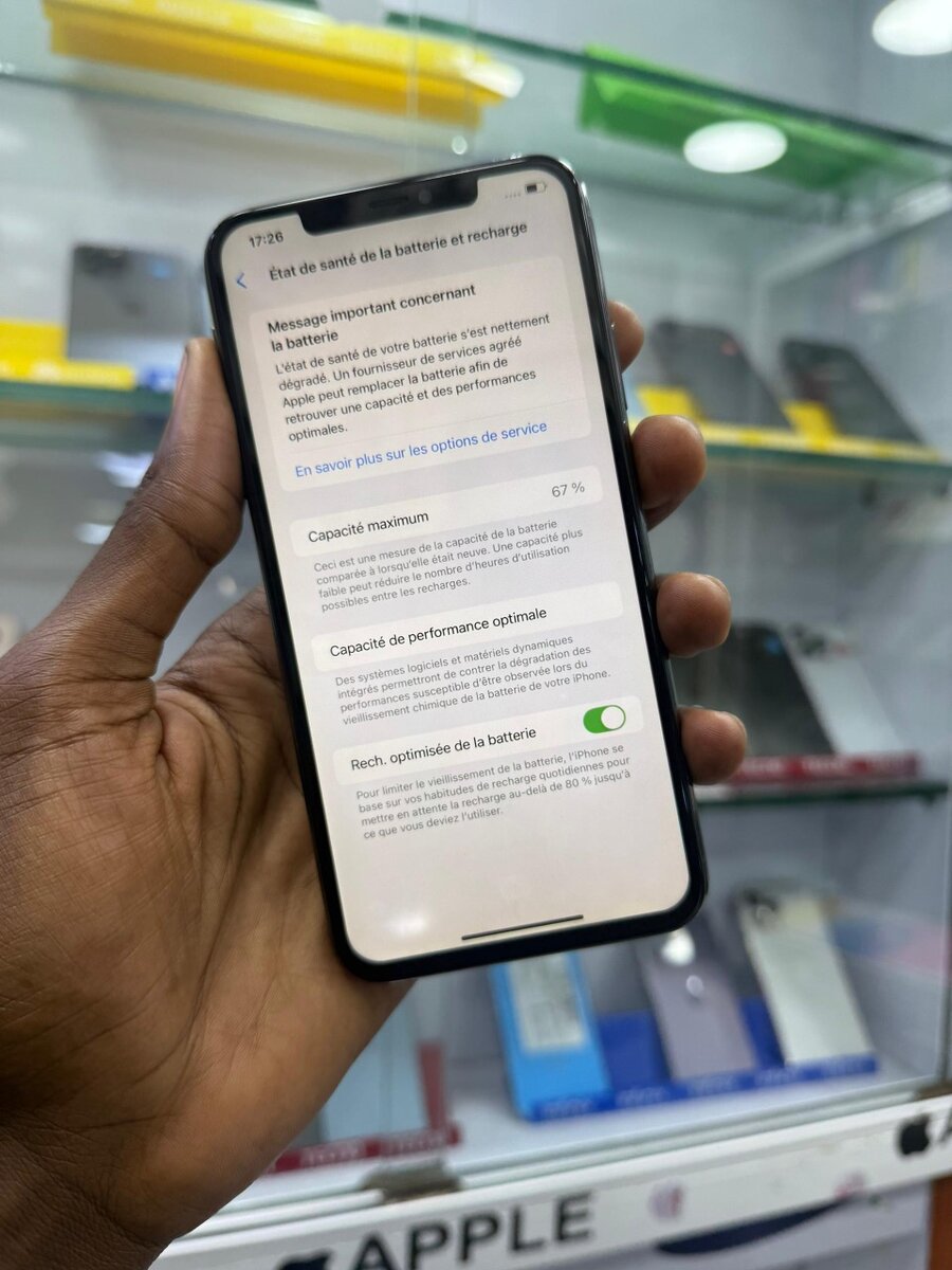 11 Pro max 256go sans id écran