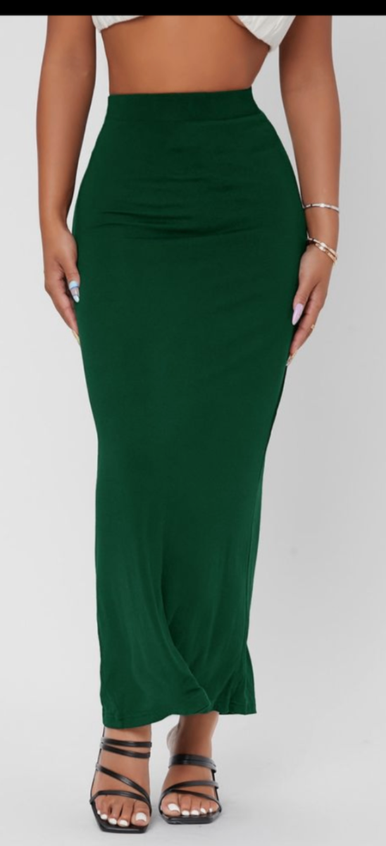 Jupe crayon taille haute