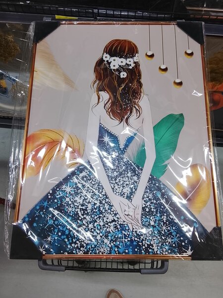 Tableau Élégant Femme