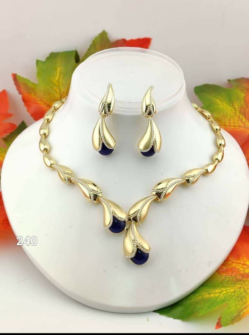 Parure Bijoux Élégante Femme